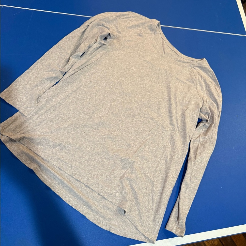 lululemon athletica Gray Long Sleeve Tee